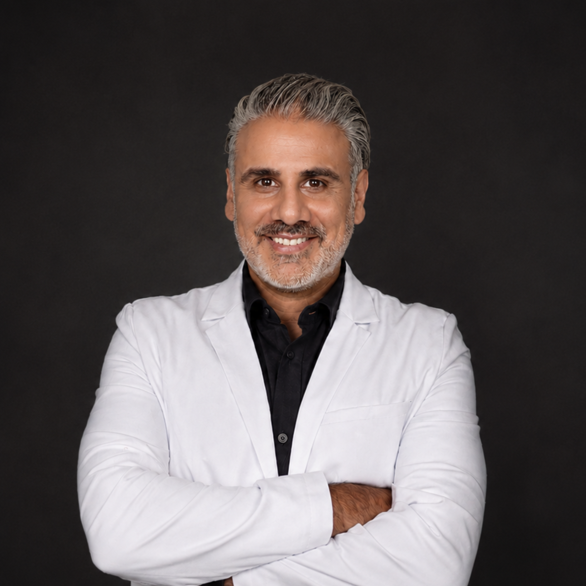 Portrait of Hussein Kanji